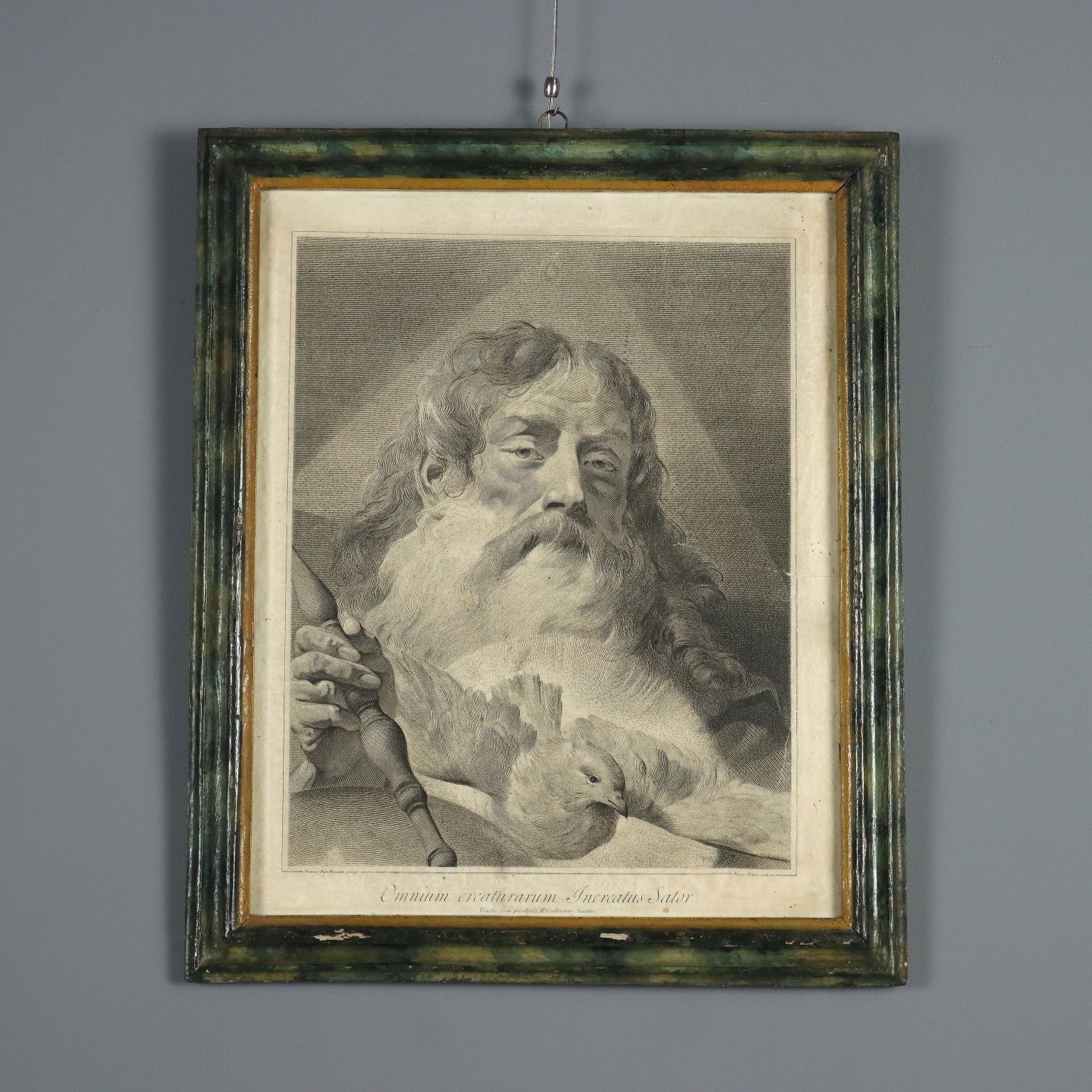 Antique Etchings Signed Marco Alvise Pitteri Italy 1742 photo for sale