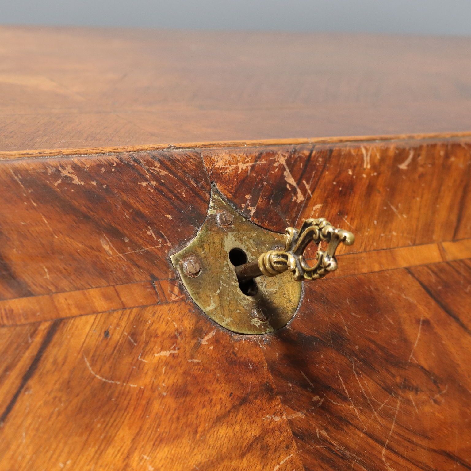 Antique Drop Leaf Cabinet Bois De Rose 9 Drawers XVIII Century photo buy