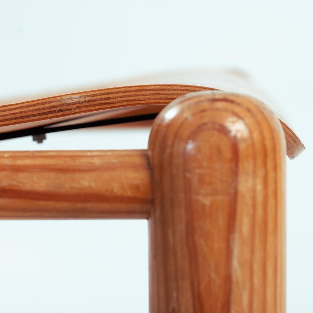 photo vinterior Knud Friis & Elmar Moltke Nielsen (Friis & Moltke) Pine Brutalist Chairs Getama