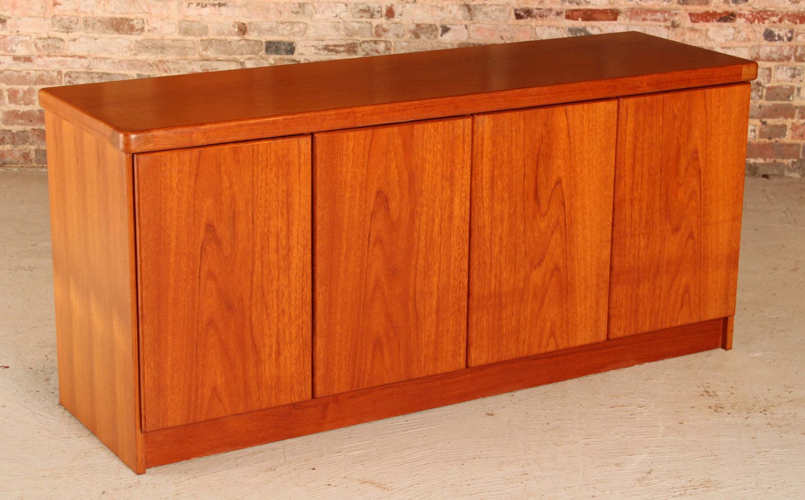 Danish Mid Century Teak Sideboard By Christian Linneberg, Circa 1970s photo for sale