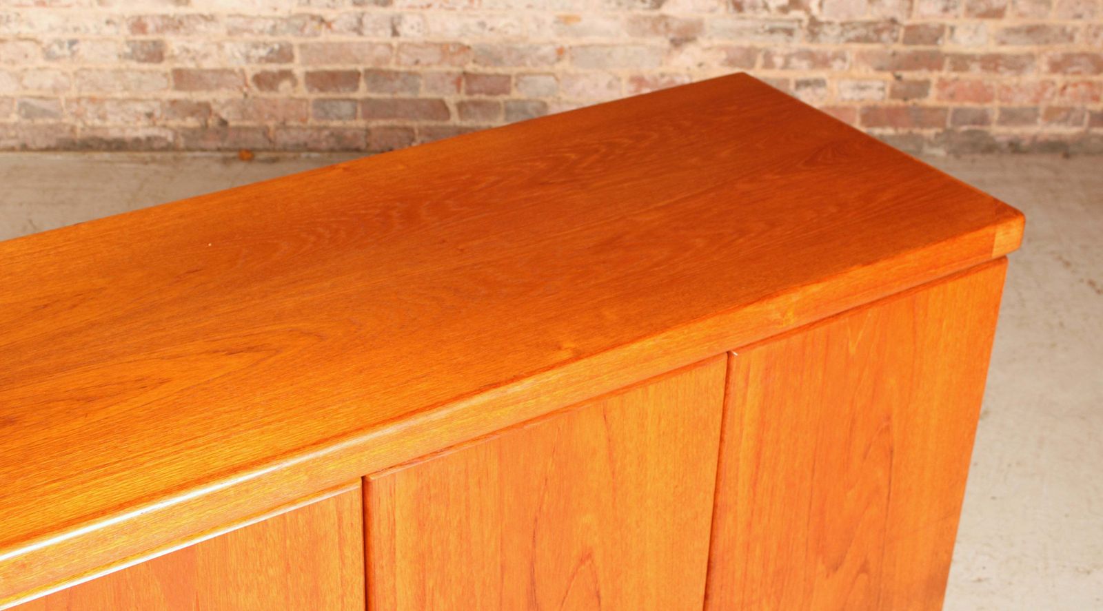 photo buy Danish Mid Century Teak Sideboard By Christian Linneberg, Circa 1970s