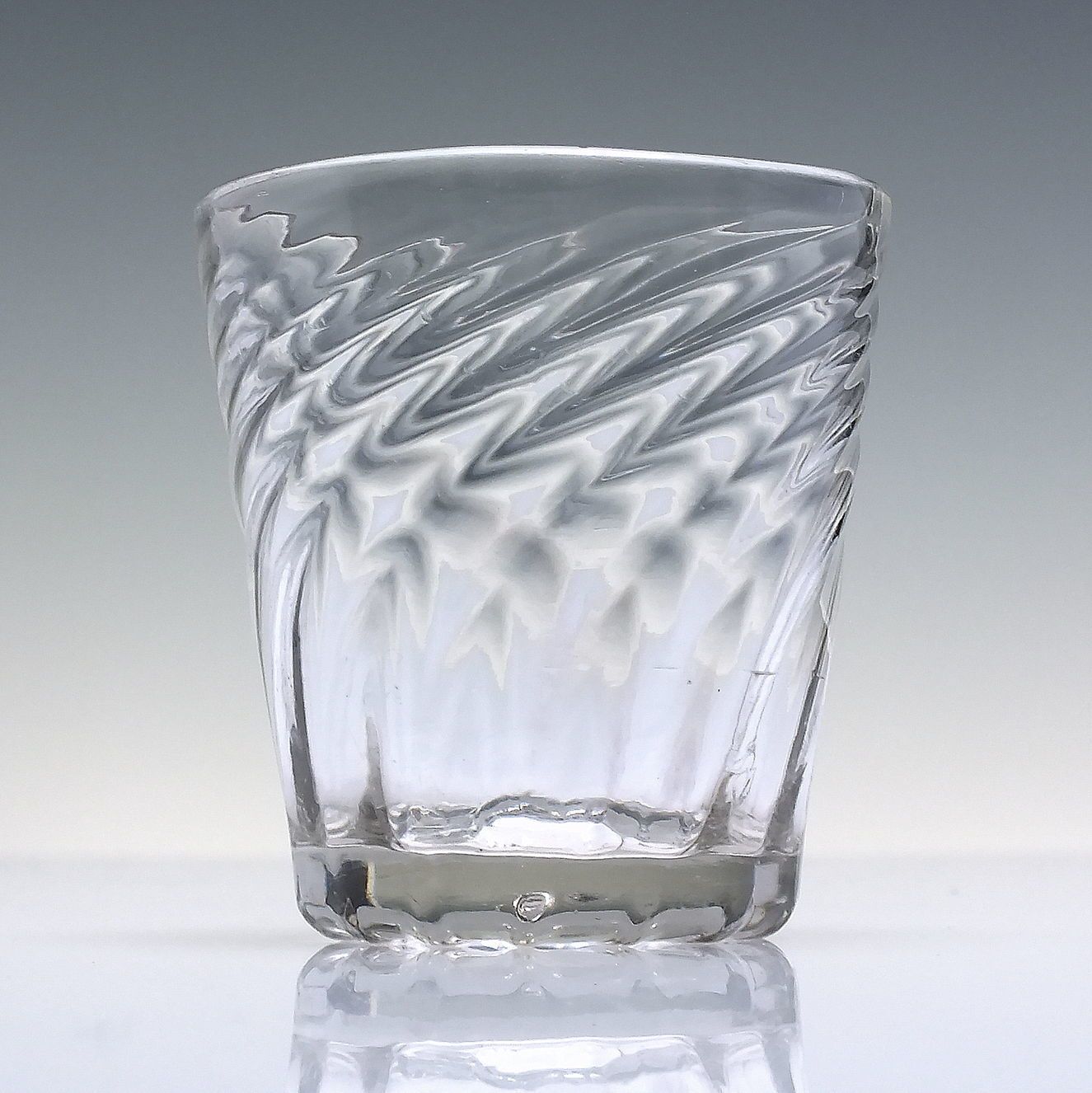 Rare 18th Century Wythen Whisky Glass Tumbler C1780