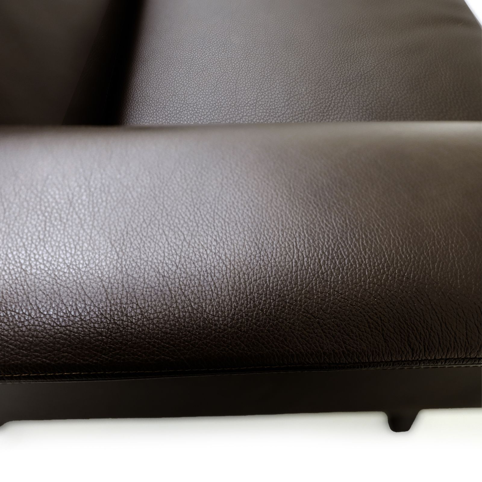 4750.0 Danish Mid Century 1960s Model 3330 Arne Vodder 3 Seat Leather Sofa For Fritz Hansen photo