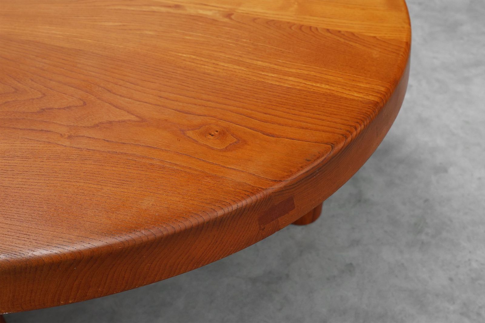 Model T02m Coffee Table In Elm From Pierre Chapo, France, 1976 photo buy