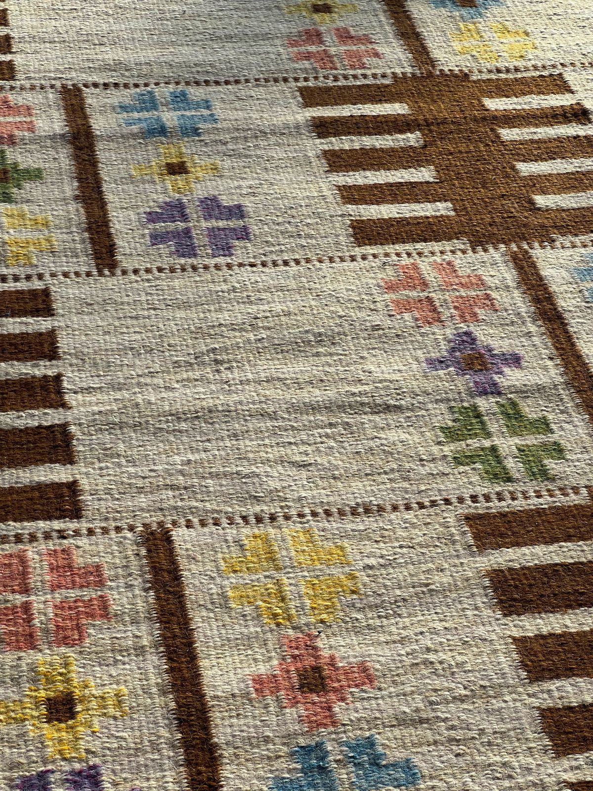 1960's Swedish Flatweave By Alice Wallebäck photo 1250.0