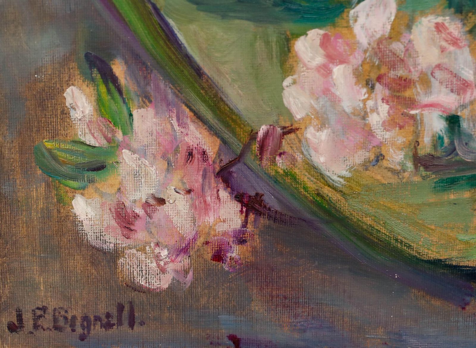 Jessie Page Bignell (1896 1992) 20th Century Oil, Flowers And Bottles photo vinterior