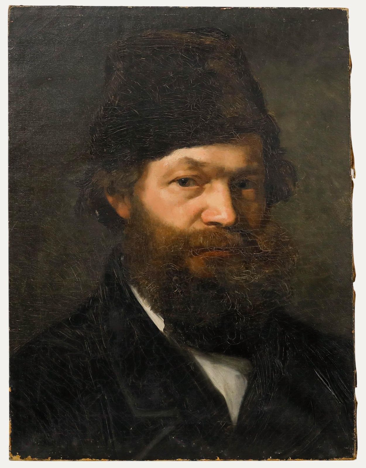Attrib. Hedwig Von Lepel Gnitz (1850 1925) Oil, A Bearded Gentleman