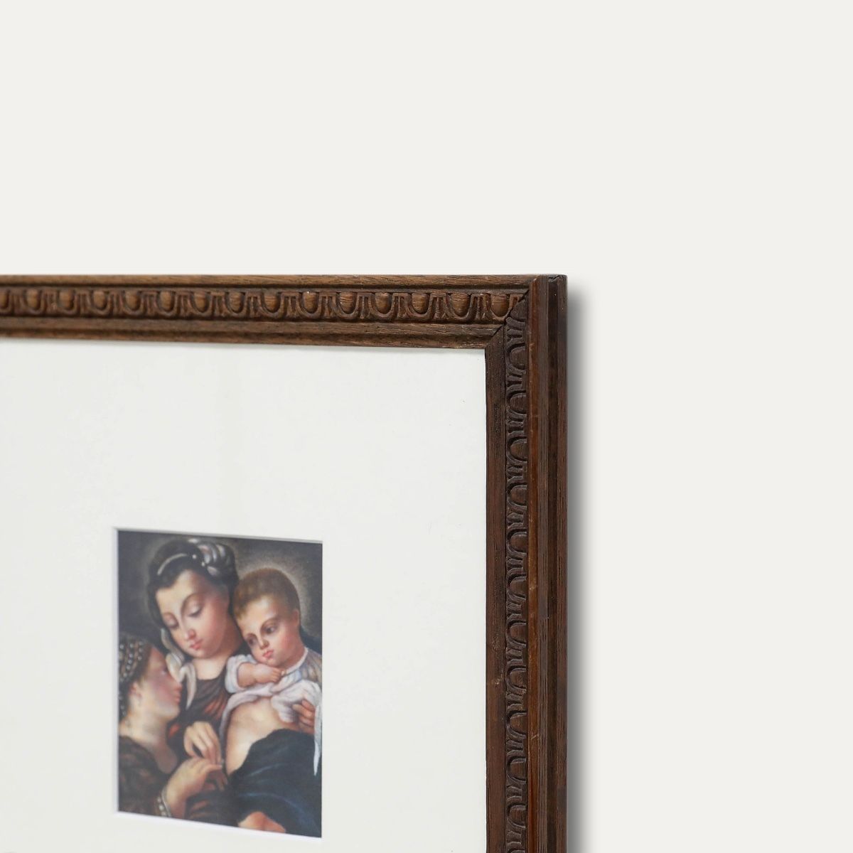 After Guercino 1825 Watercolour, Mystic Marriage Of St Catherine photo Art