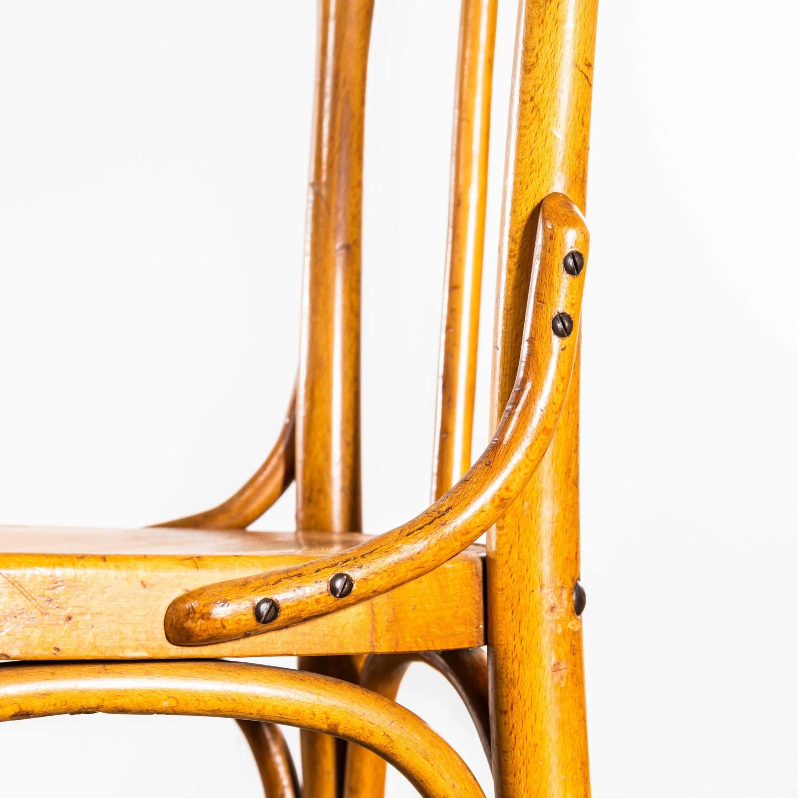 1950’s Enclosed Hoop Back Bentwood Dining Chairs – Pair photo buy