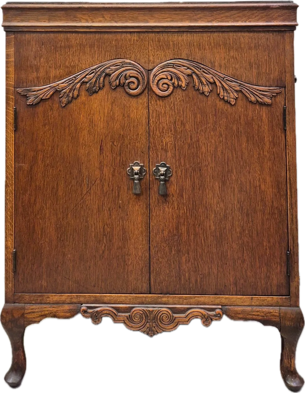 1930s Oak Gramophone Cabinet By Dulcetto photo for sale