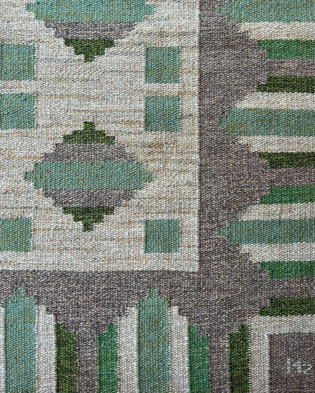 1950's Swedish Flatweave By Hz photo vinterior