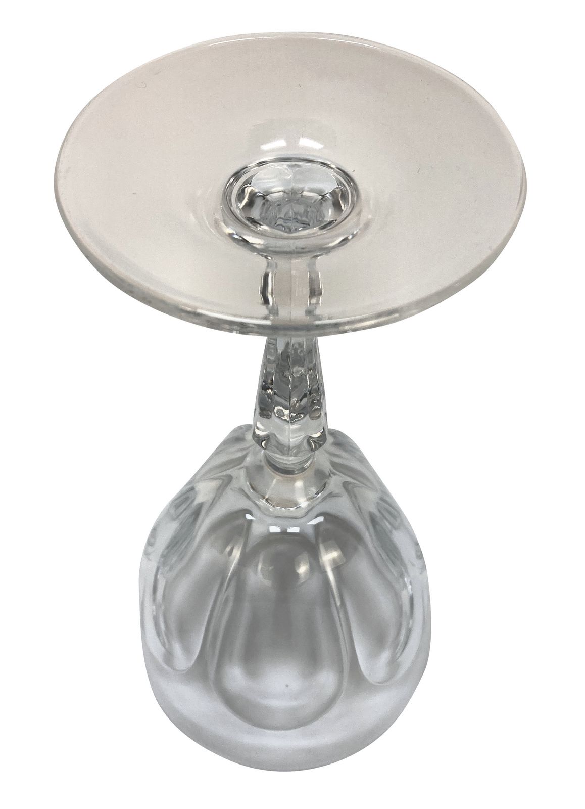 A Set Of Six Late XIX Century Baccarat Wine Glasses photo 425.0