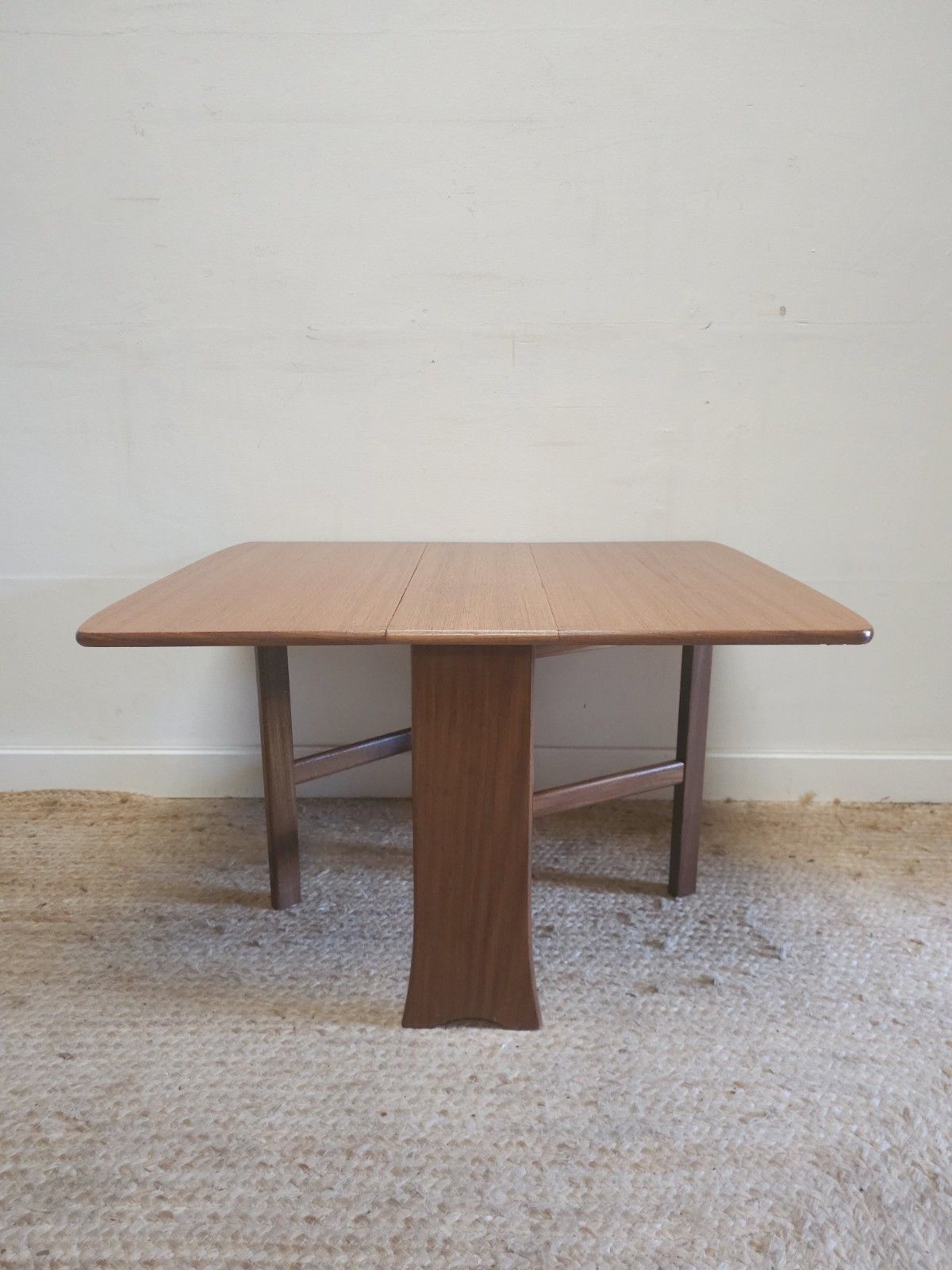 Mid Century Gateleg Coffee Table Retro Teak Occasional Table Vintage Delivery photo furniture