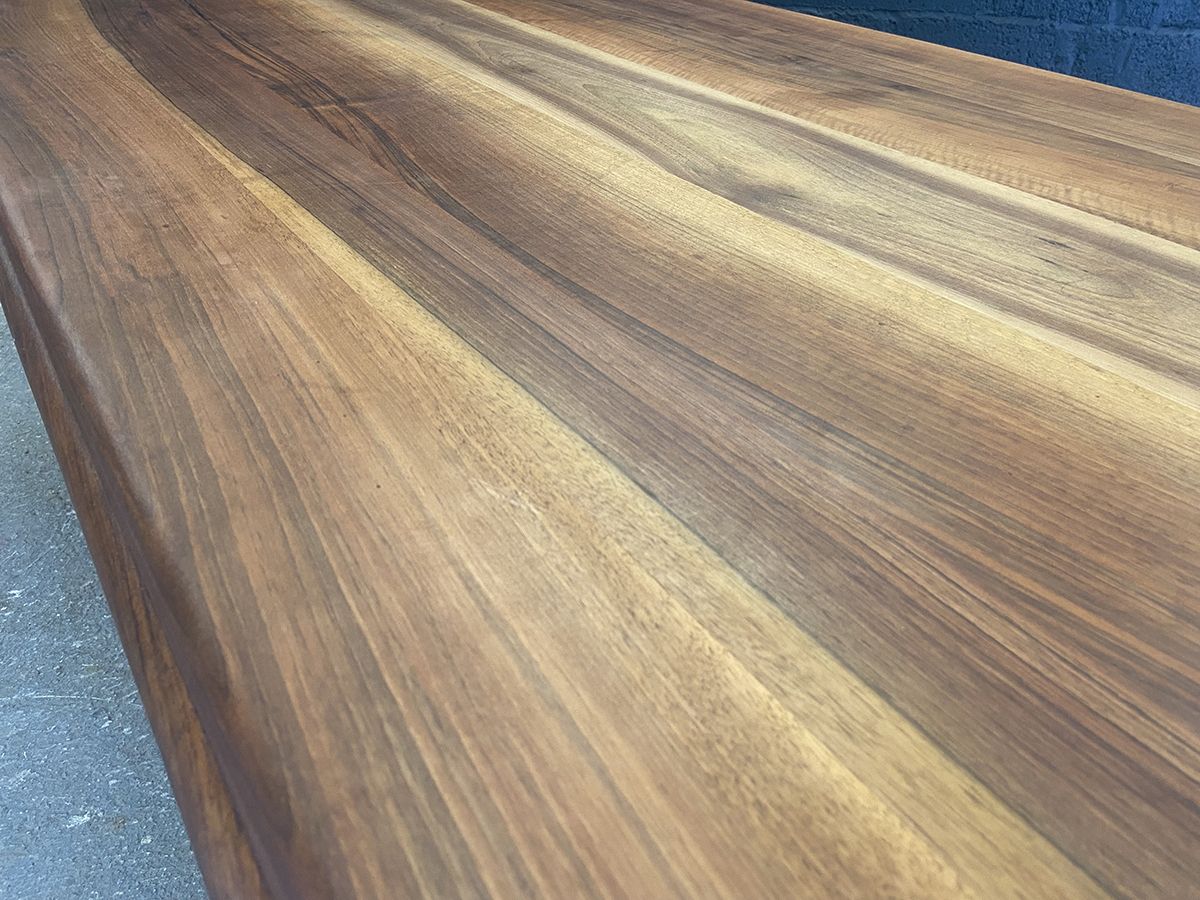 French Art Deco Dining Table, Dominique, Rosewood, Circa 1930 photo vintage