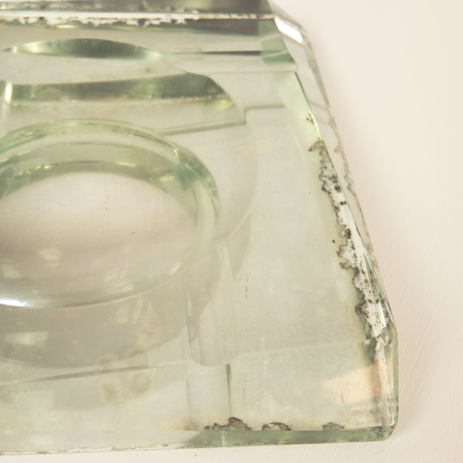 photo buy Crystal Ashtray Designed By Pietro Chiesa For Fontana Arte 1940