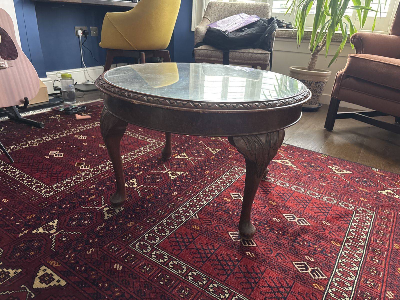 Antique Circular Coffee Table