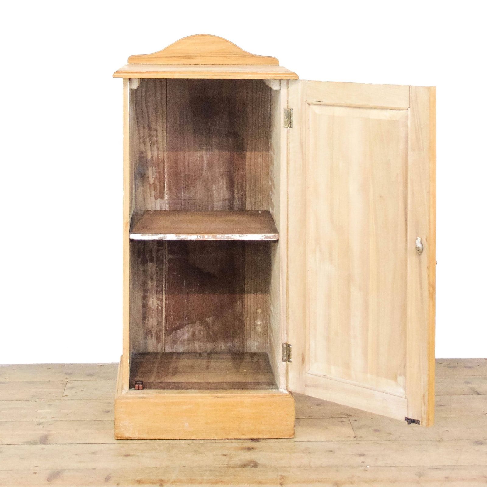Antique Pine Side Cupboard Or Pot Cupboard | Antique Storage | Pine Drawers | Bedroom Furniture | Pine Furniture (M 6458) photo for sale