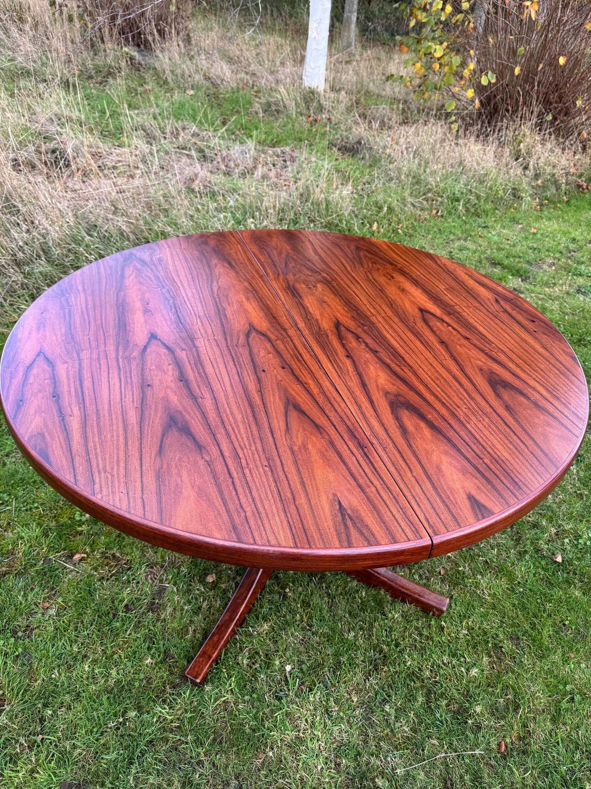 2250.0 Danish Rosewood Large Dining Table Seats 8  10 Circ 1960 photo