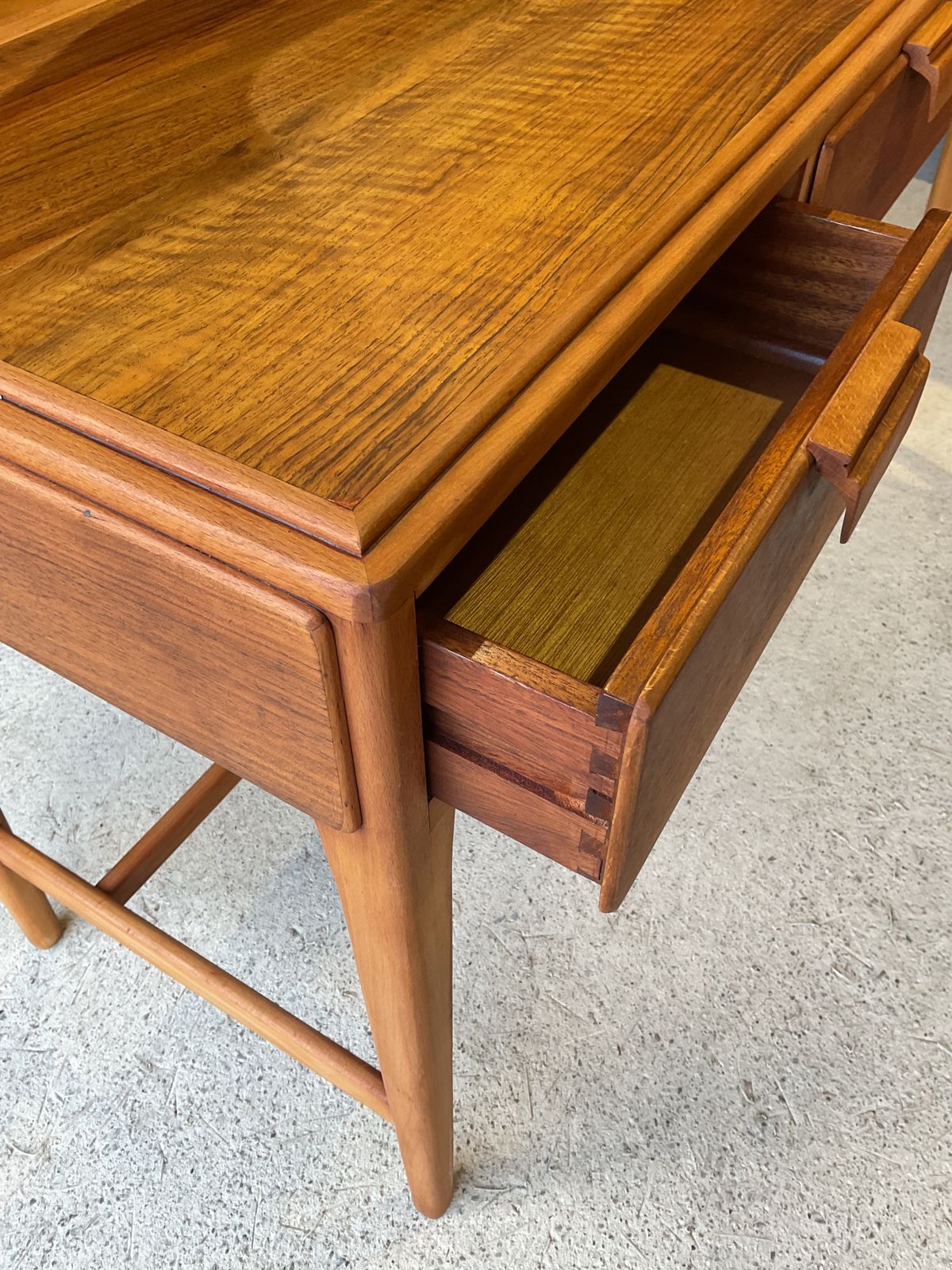 Mid Century Dressing Table Designed By Jaques Groag For Loughborough 1950s photo vintage