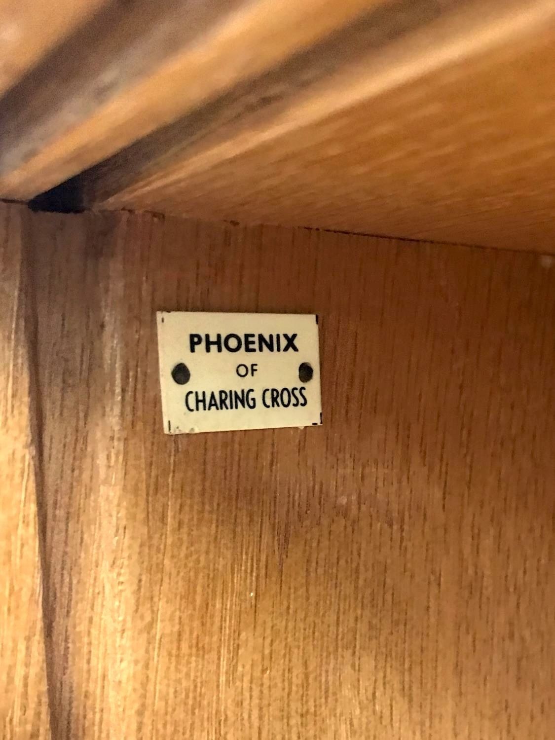 Vintage Mid Century Teak Modular Bookcase / Display Cabinets With Sliding Glass Doors   ( Phoenix Of Charing Cross) photo for sale
