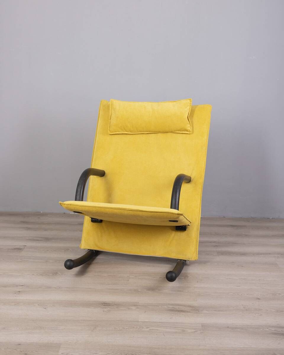 1980s Rocking Chair, "T Line" Model By Burkhard Vogtherr For Arflex photo furniture