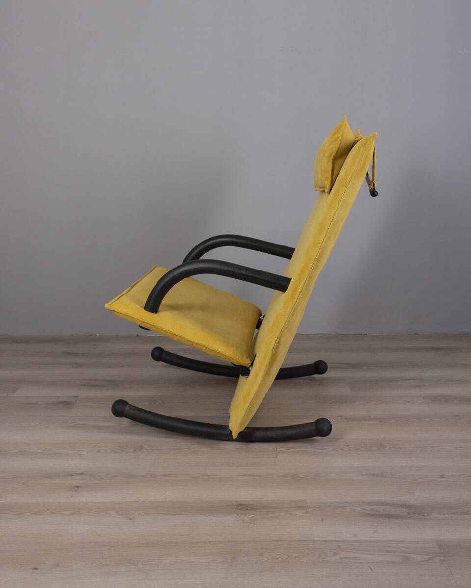 1980s Rocking Chair, "T Line" Model By Burkhard Vogtherr For Arflex photo 1120.0