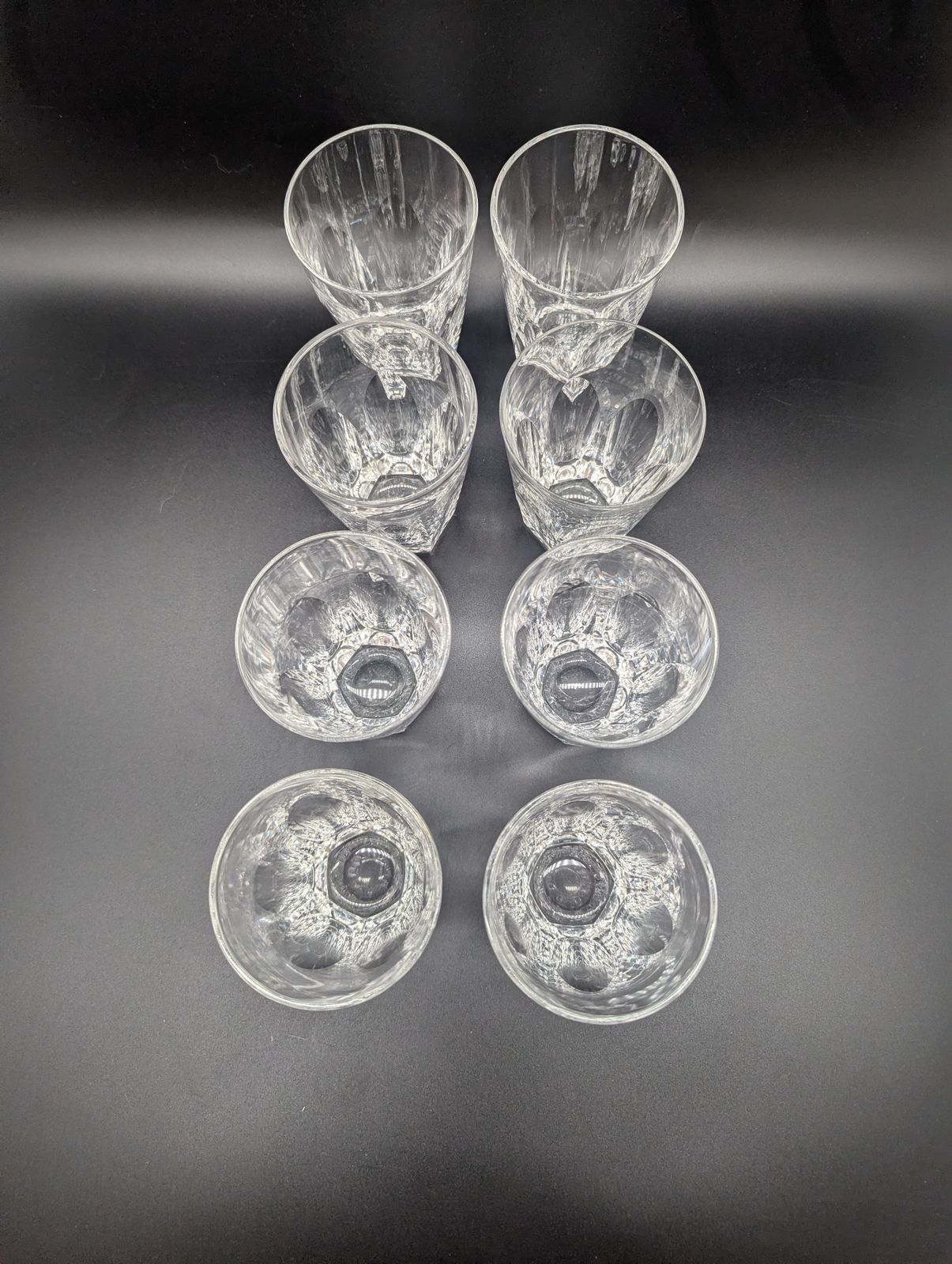 Waterford ‘Sheila’ Crystal Glass 12oz Tumblers Or Water Glasses (Set Of Six) photo furniture