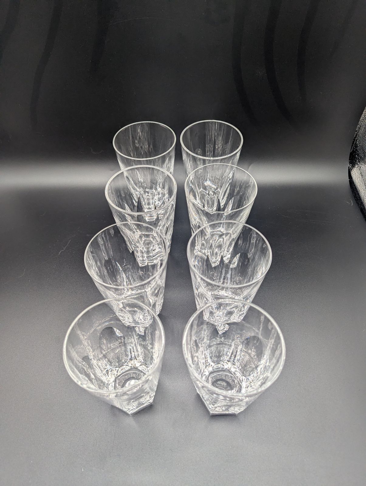 Waterford ‘Sheila’ Crystal Glass 12oz Tumblers Or Water Glasses (Set Of Six) photo for sale