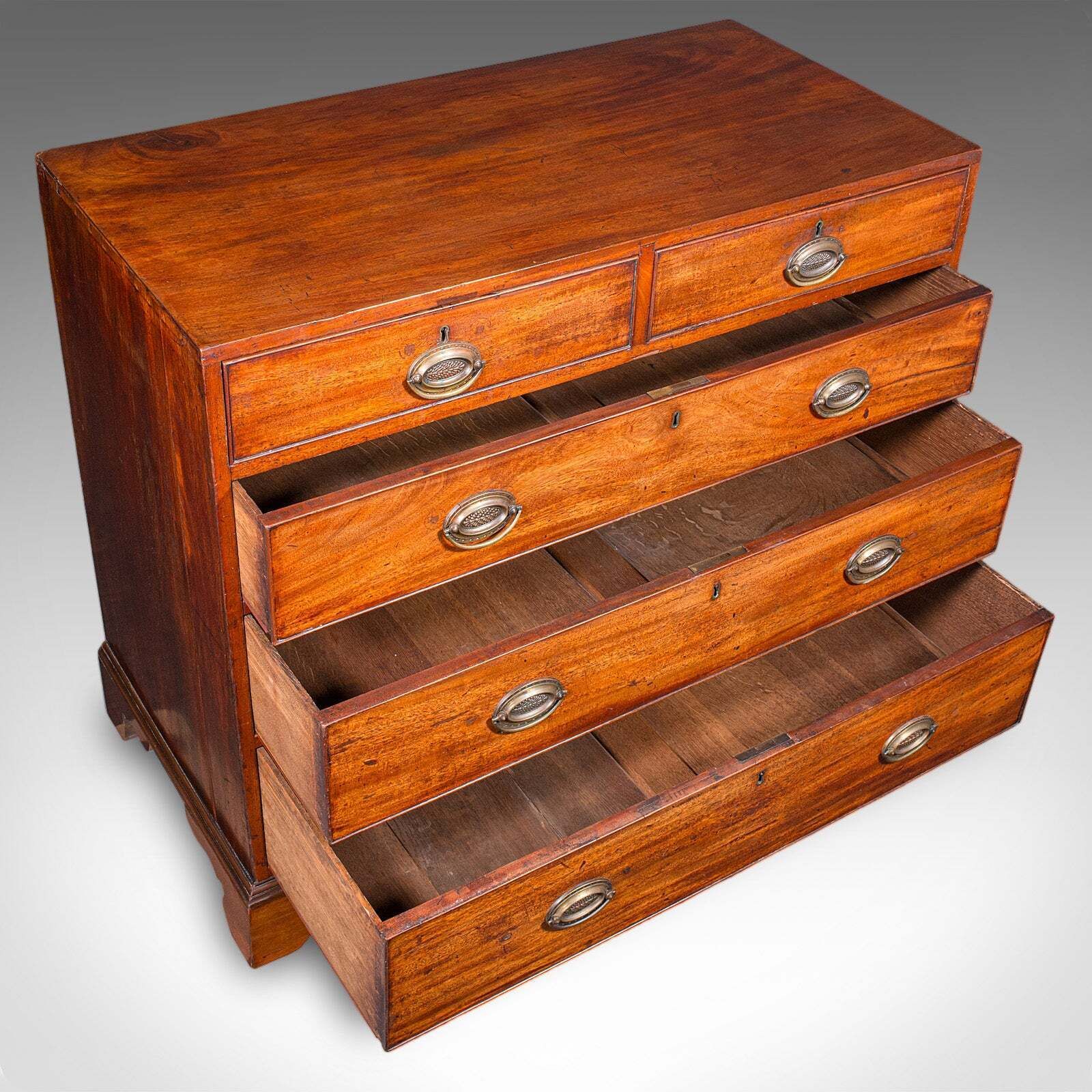 photo furniture Antique Gentleman’s Tallboy, Chest Of Drawers, Country House, Georgian, C.1790