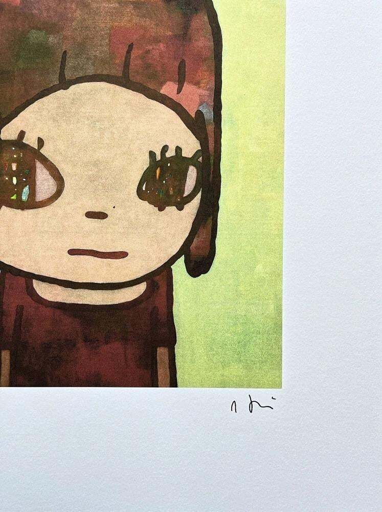 After Nara Yoshitomo, Portrait Of A Girl, 1990s, Limited Edition Lithograph photo for sale