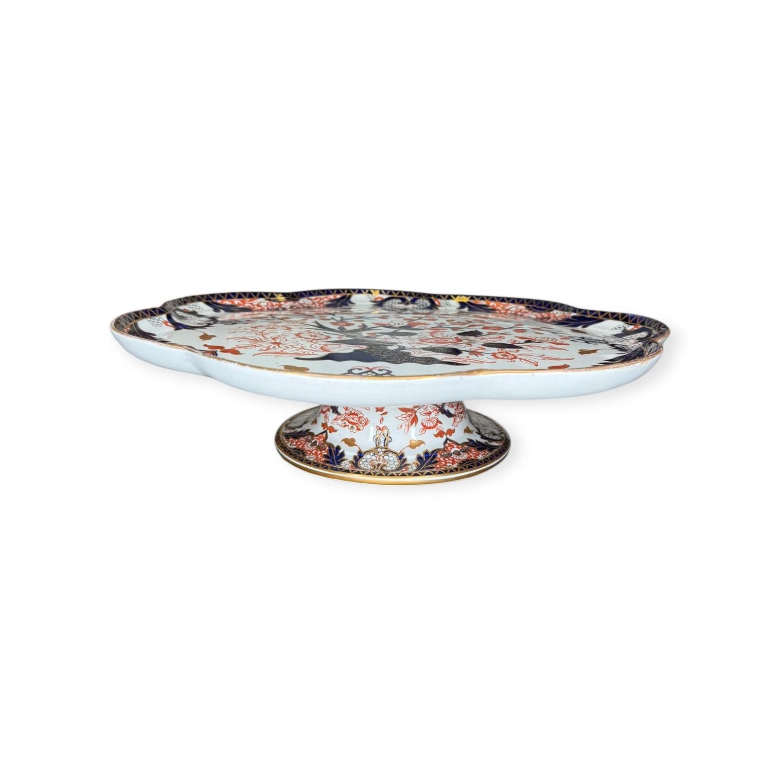 Antique Samuel Alcock & Co. Revolving Dessert Stand Imari / Japan Pattern, C.1840–1855 photo furniture