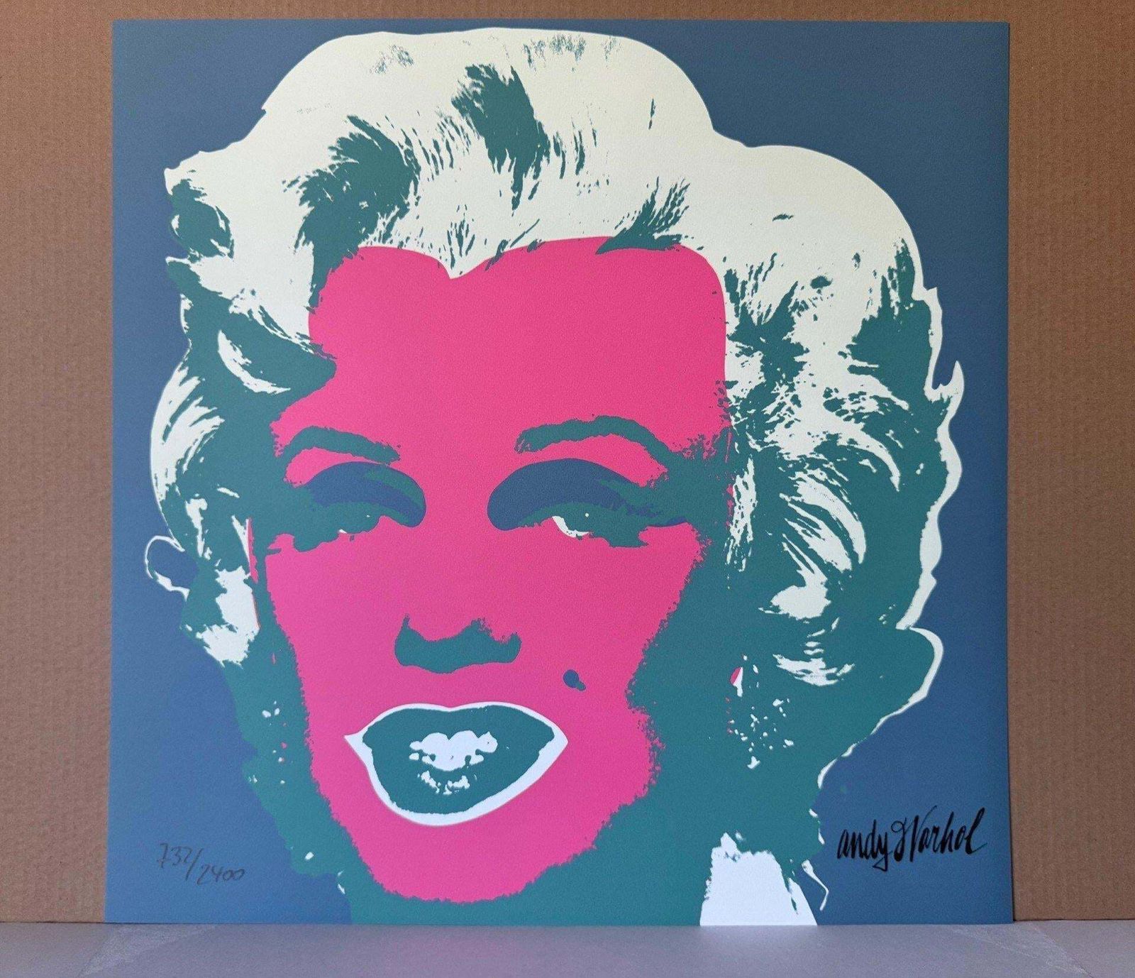 1986 Carnegie Museum Of Art After Andy Warhol "Pink   Hand Numbered" Lithograph photo vinterior