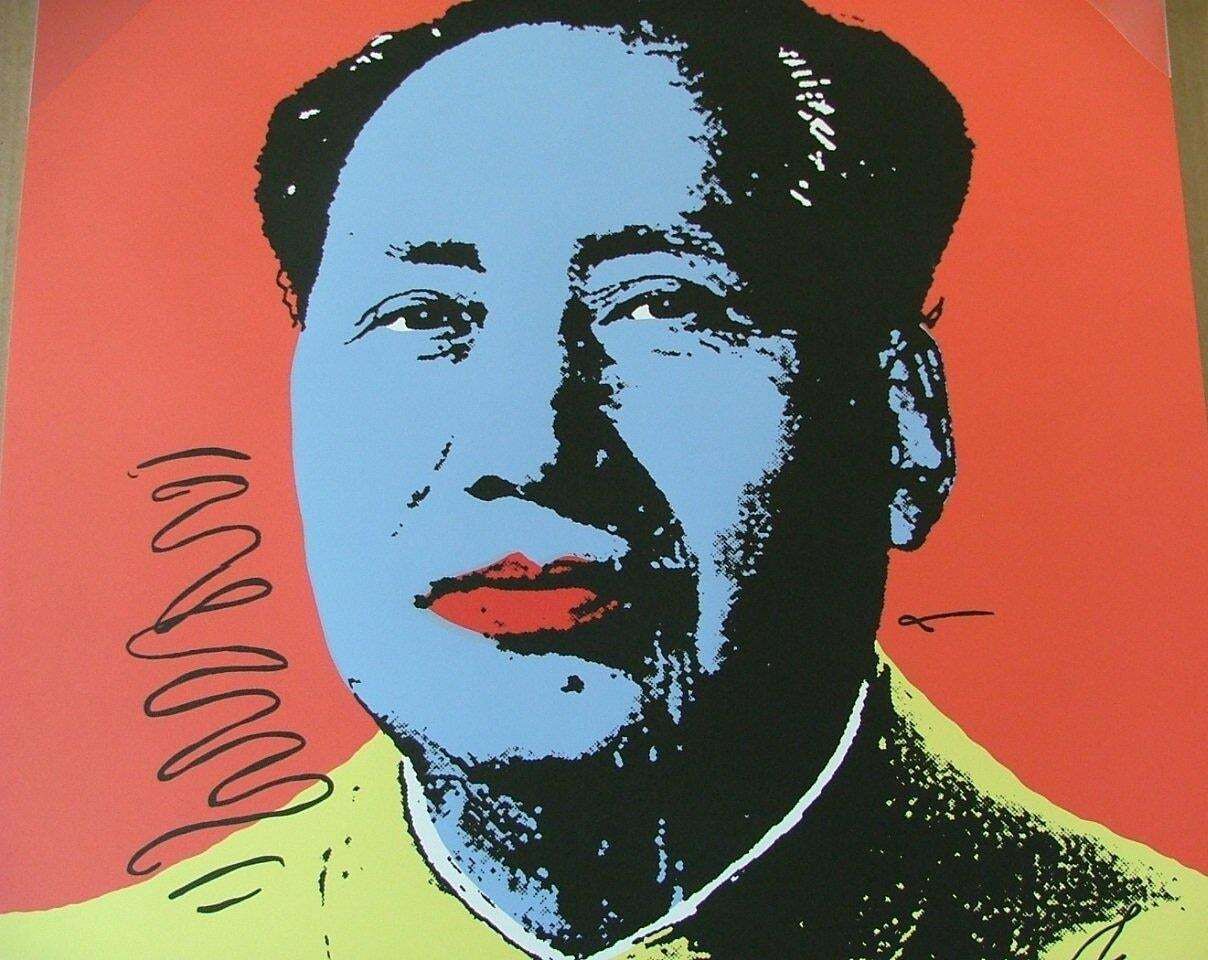 Andy Warhol — Mao Zedong, Executed In 1986. Lithograph, Carnegie Museum Of Art photo 450.0