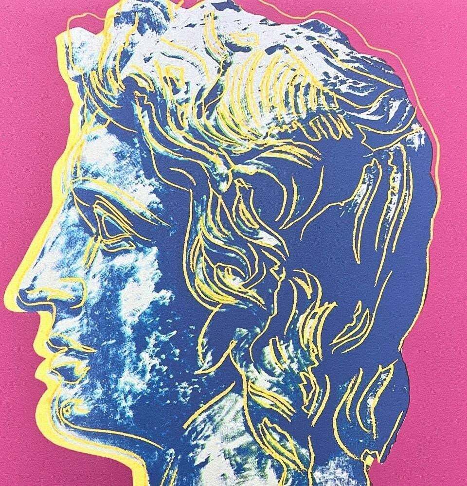 Andy Warhol, Alexander The Great Dark Purple, 1986, Lithograph From The Carnegie Museum Of Art photo for sale