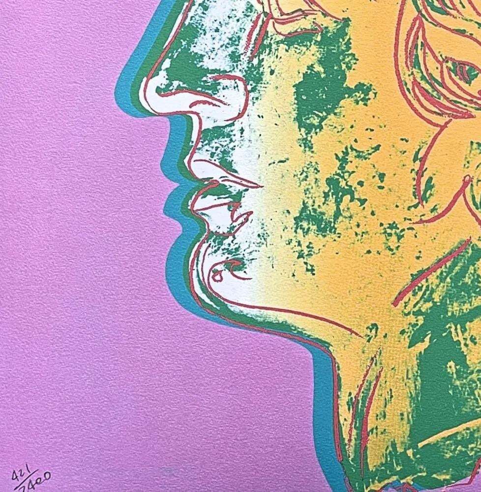 Andy Warhol, Alexander The Great Light Purple, 1986, Lithograph From The Carnegie Museum Of Art photo Art