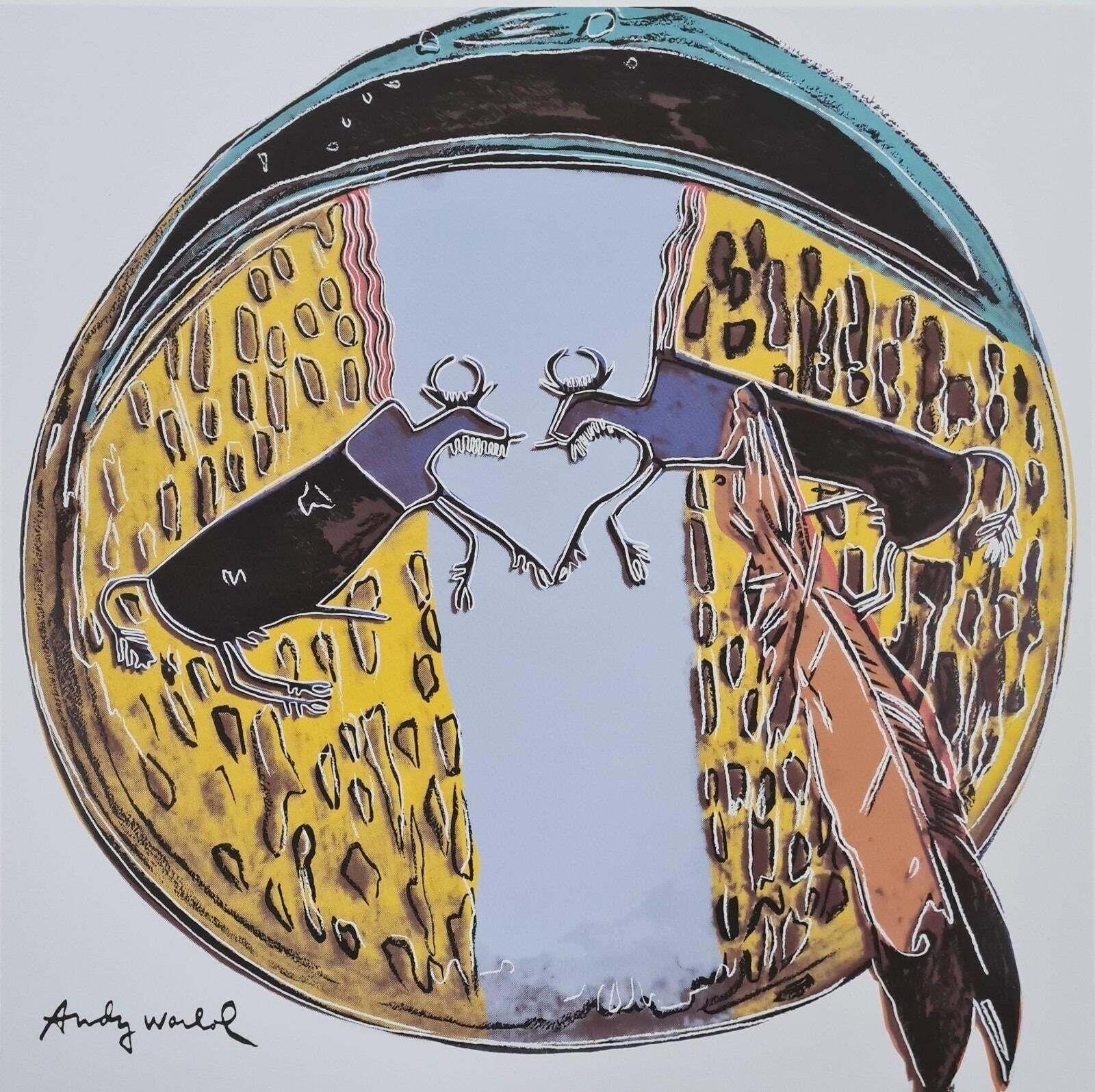 After Andy Warhol, Plains Indian, 1980s, Lithograph photo buy