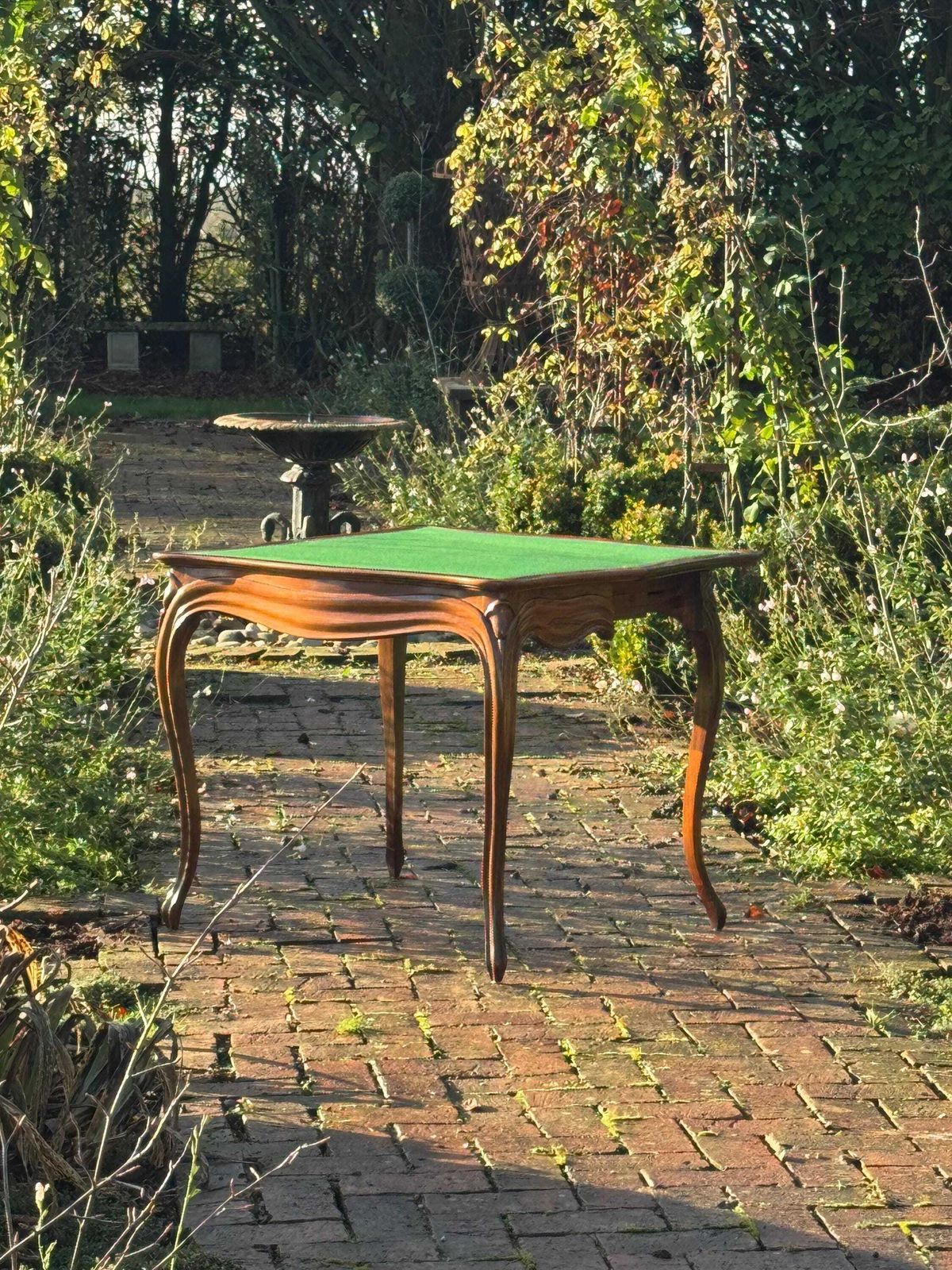 Antique French Rosewood Games Table Circa 1860 photo vinterior