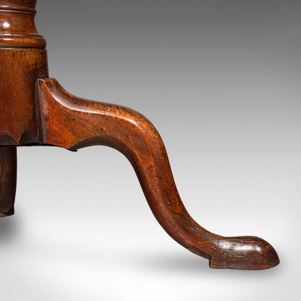 photo furniture Small Antique Afternoon Tea Table, English, Side, Wine, Lamp, Georgian, C.1800