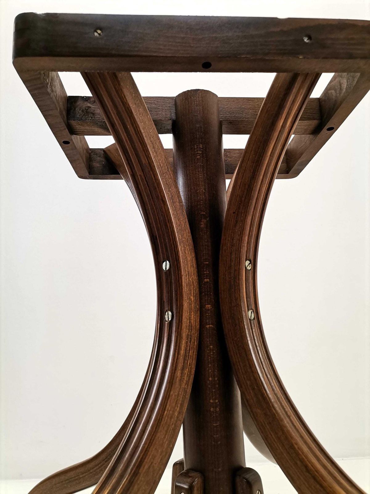 Vintage Dining Table With Cane Top: Attributed To Thonet Mundus, 60s Yugoslavia photo buy