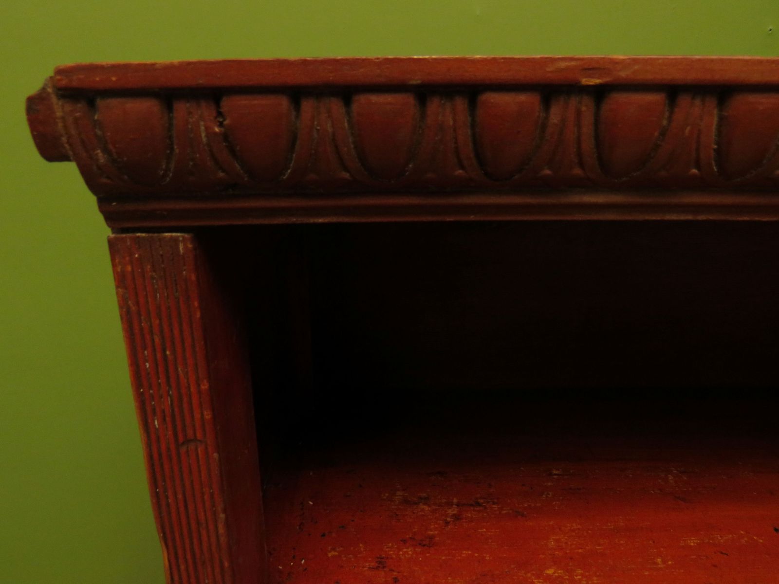 Rustic Red Pine Shelf Unit, 1900s photo Furniture