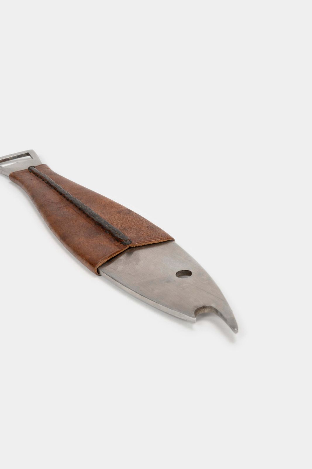 Carl Auböck, N°4687 Bottle Opener "Neptune" With Leather, 1955 photo buy