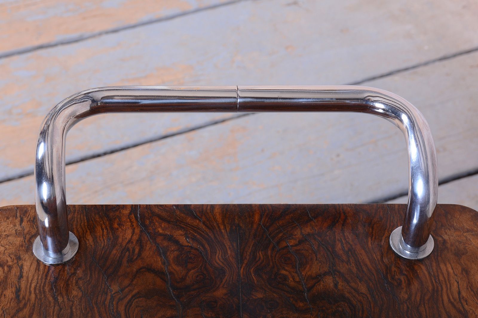Restored Art Deco Serving Trolley, Walnut, Repolished, Czech, 1920s photo Furniture