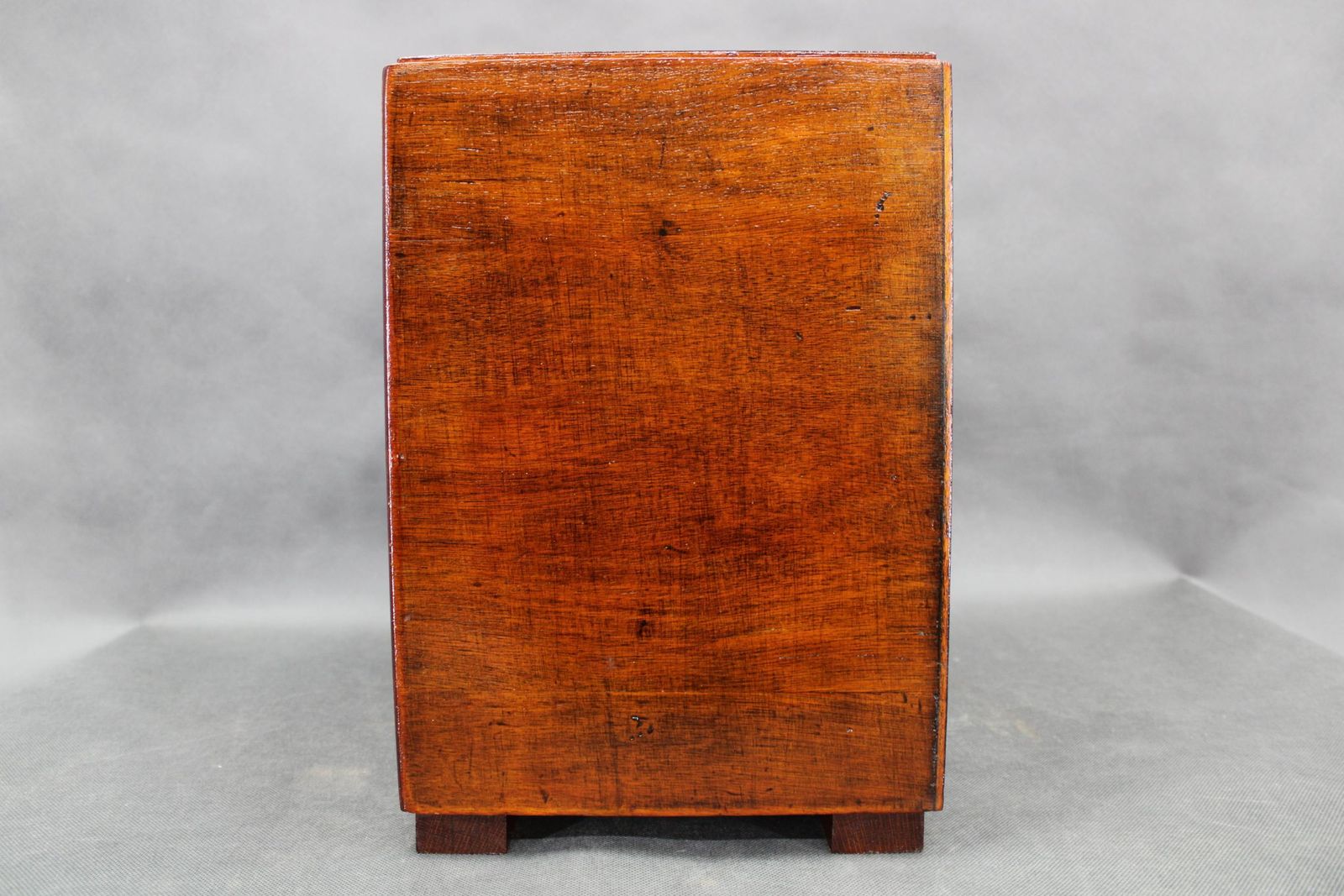 photo for sale Art Deco Sliding Door Display Cabinet, Czechoslovakia, 1940s