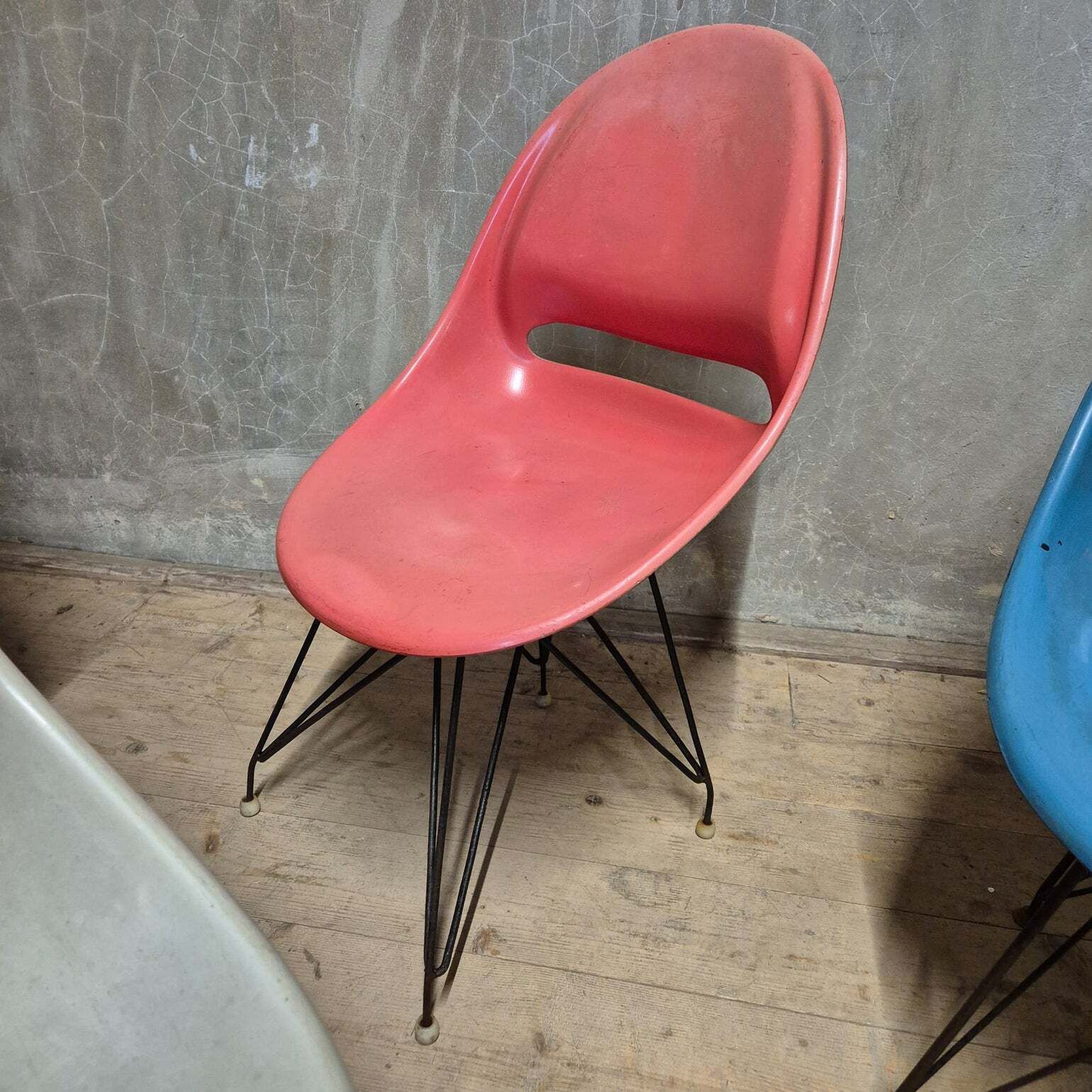 Set Of 4 Navratil Chairs By Vertex, 1960s, Czechoslovakia photo furniture