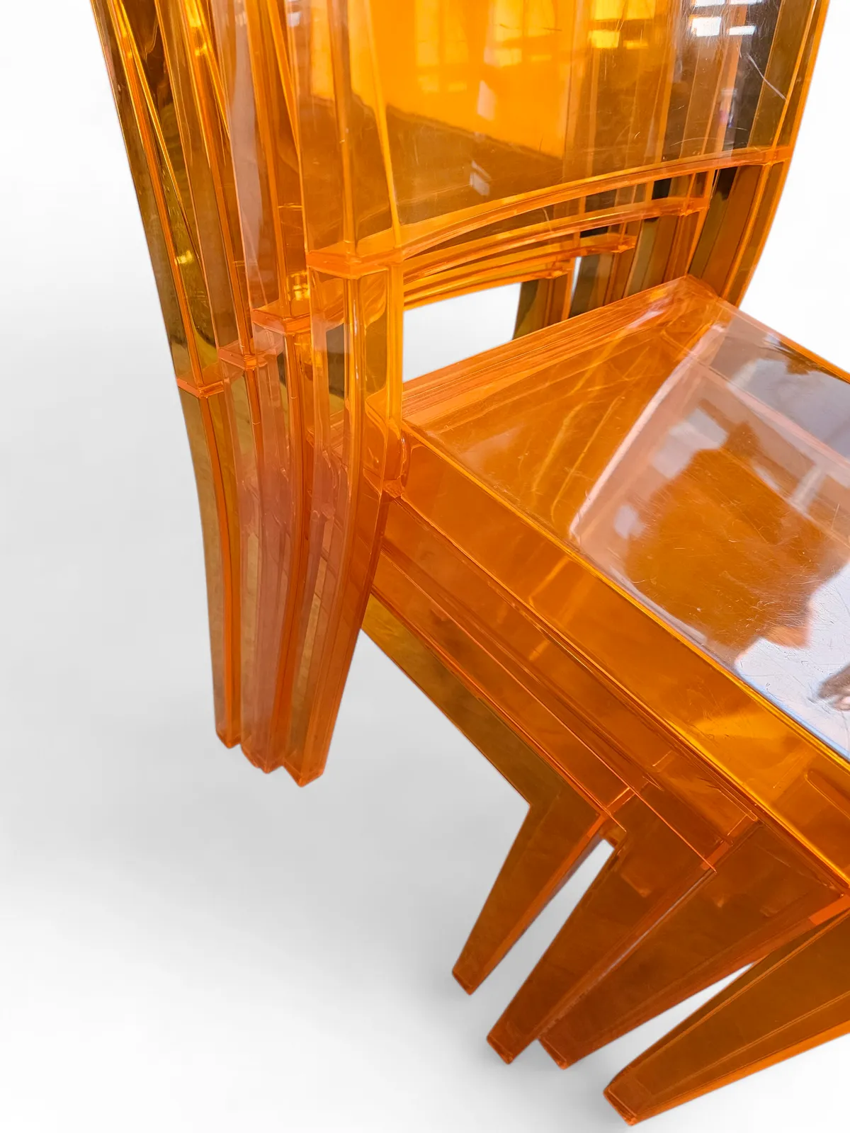 4 X La Marie Chairs / Philippe Starck / Kartell 2001 photo vinterior