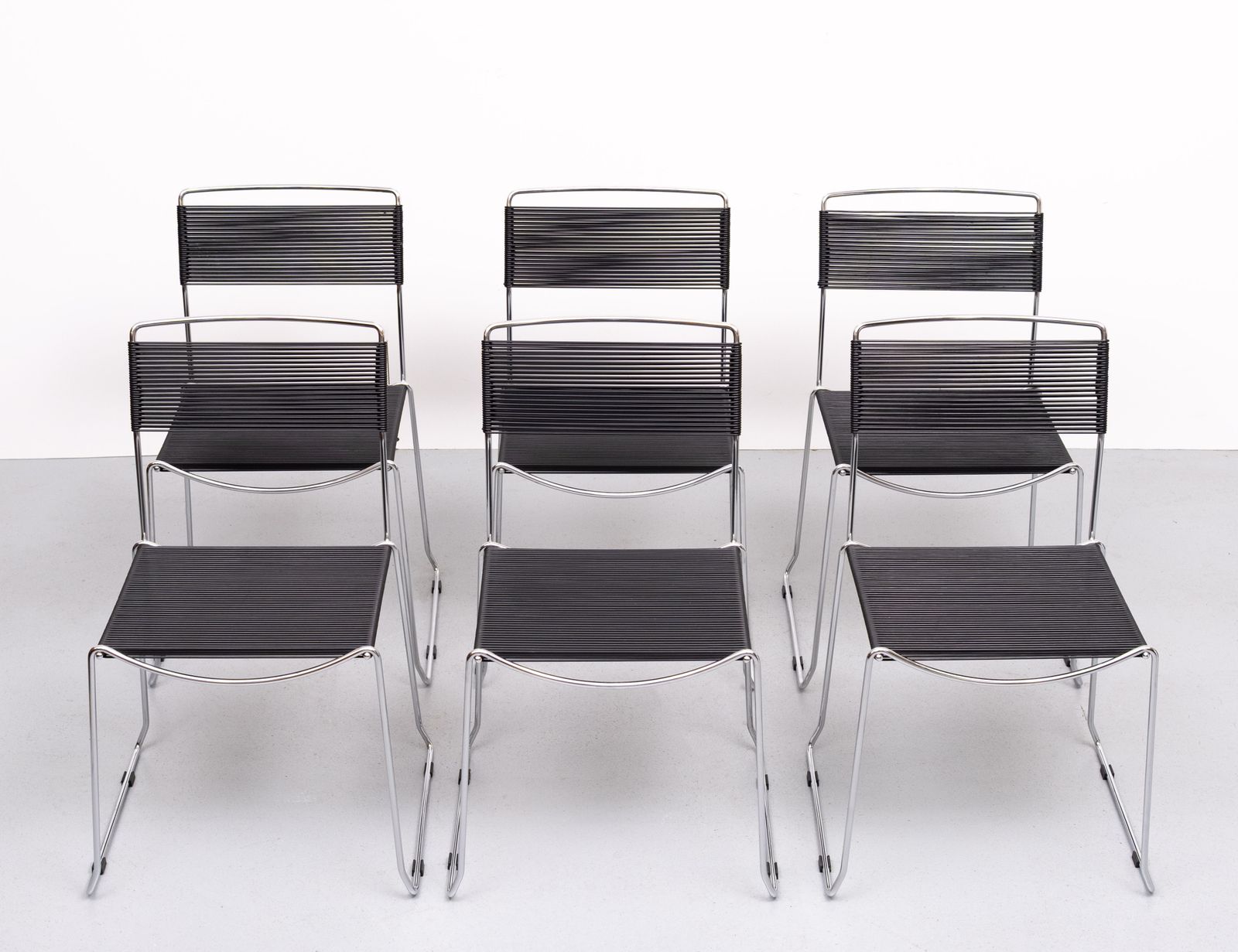 Furniture Giandomenico Belotti For Allias Spaghetti Chair 1980s Italy photo