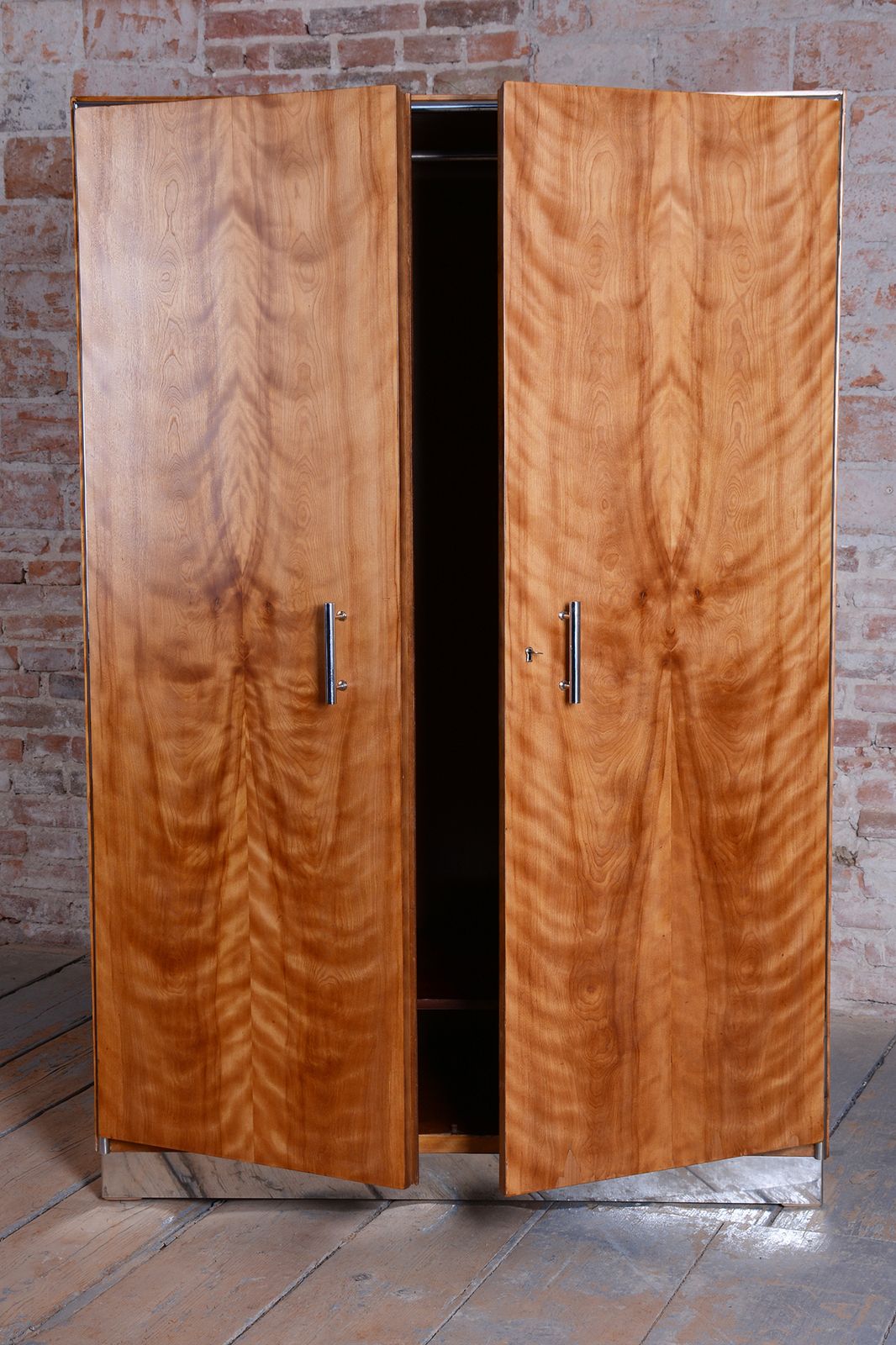 photo furniture Restored Bauhaus Wardrobe, By H.J.Hagemann, Mücke Melder, Czech, 1930s