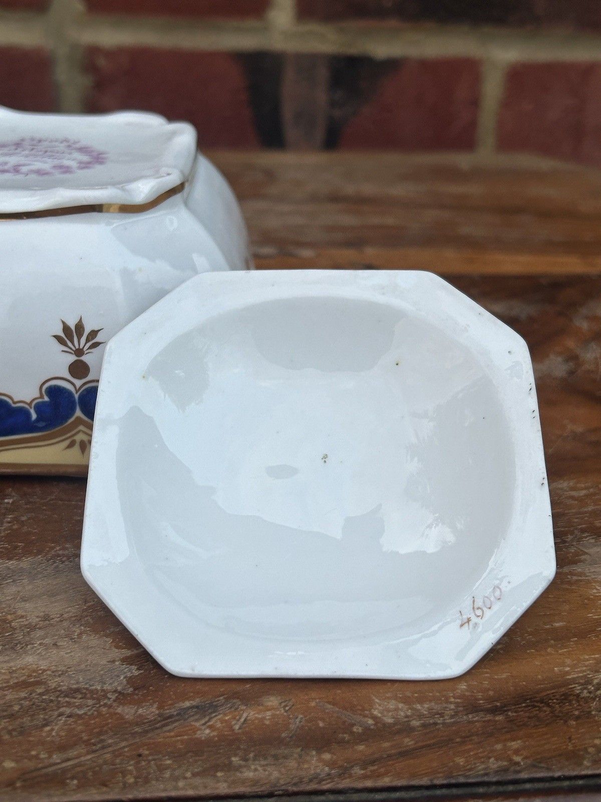 Spode Felspar Porcelain Sugar Bowl Elegant Antique 12cm Fine English China photo vintage
