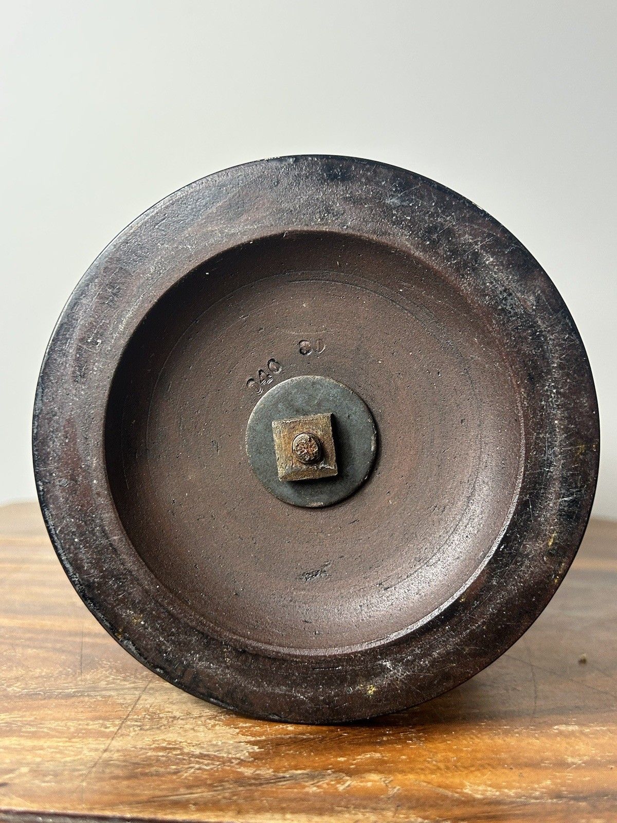 photo for sale Royal Doulton Antique Ceramic Oil Lamp 32cm – Rare Collectable Vintage Piece