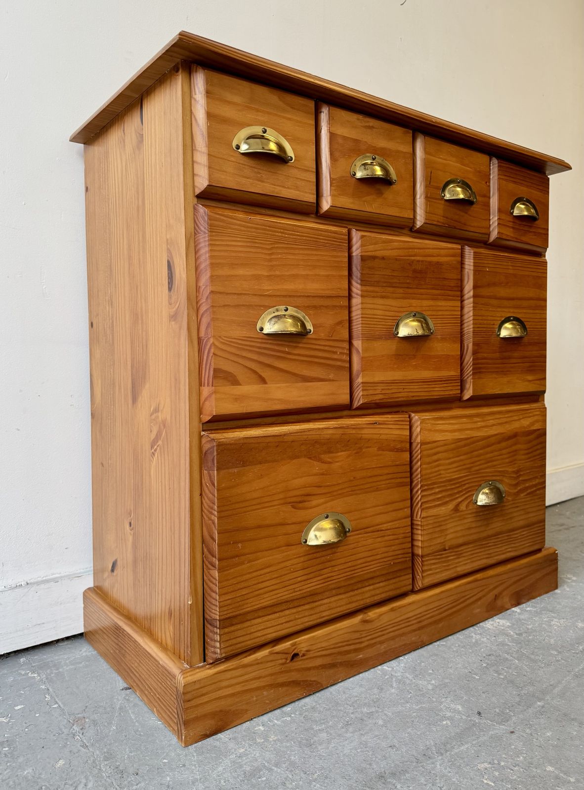 Pine Chest Of Small Drawers photo for sale